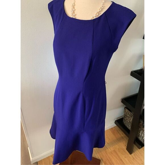 Kasper work dress size 4 blue - Picture 1 of 5